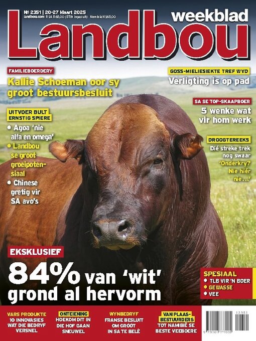 Title details for Landbouweekblad by Media 24 Ltd - Available